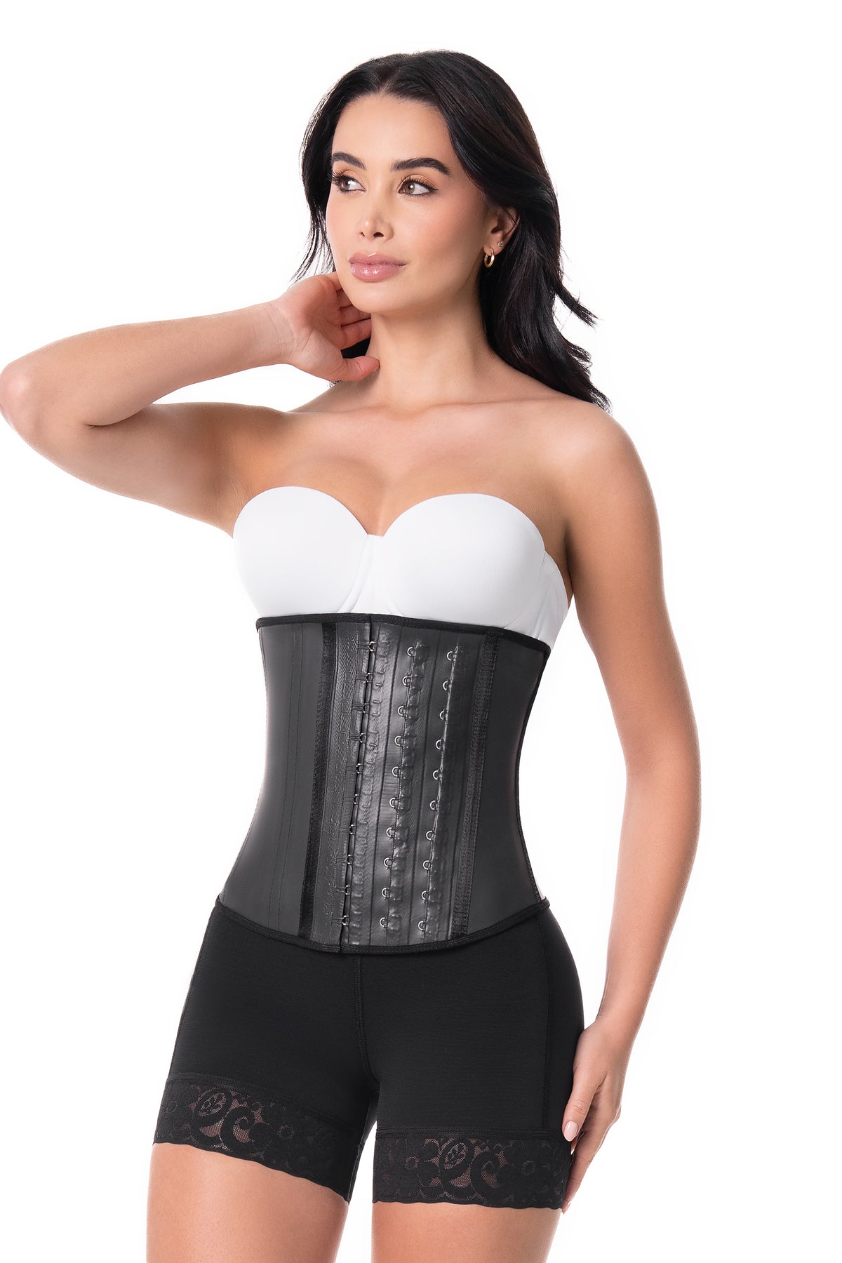 Latex slimming waist trainer