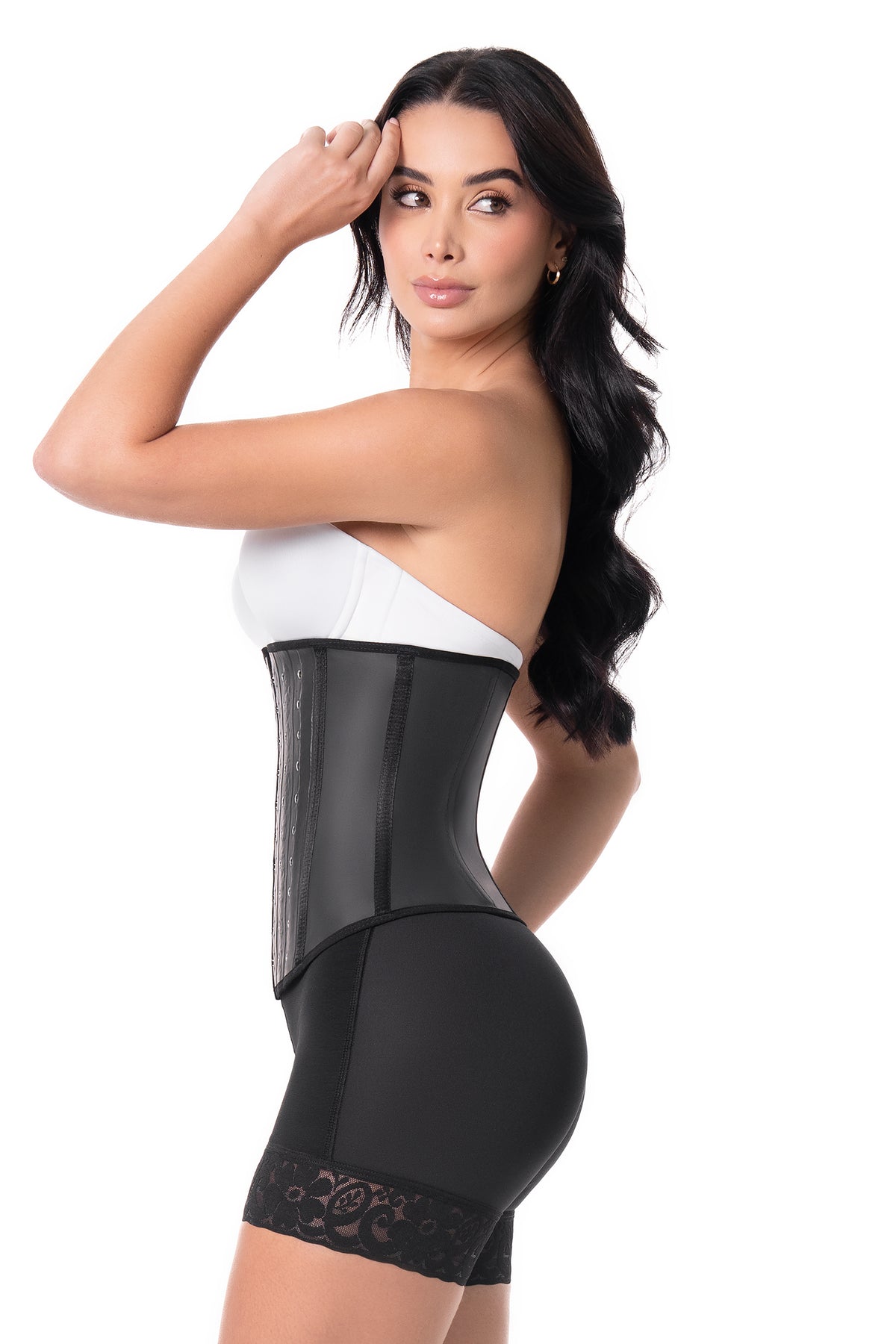 Latex slimming waist trainer
